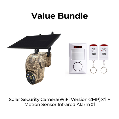 📹 50% RABATT NU! 🌞 4MP Sol PTZ-kamera – 355° Pan & Tilt, Inbyggt Batteri, Tvåvägskommunikation & IP66 Väderbeständig 🛡️