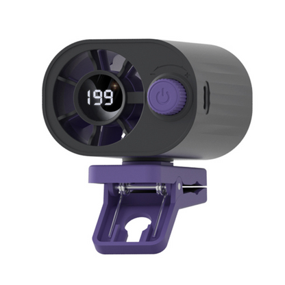 🔥50% RABATT! 🔥Uppladdningsbar Portabel Luftkylare med Clip för Utomhusbruk