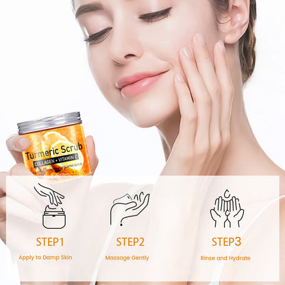 🎁 Erbjudande på nyheterna för 2026 – 50 % rabatt ✨ Kroppsskrubb med C-vitamin och gurkmeja 🫧