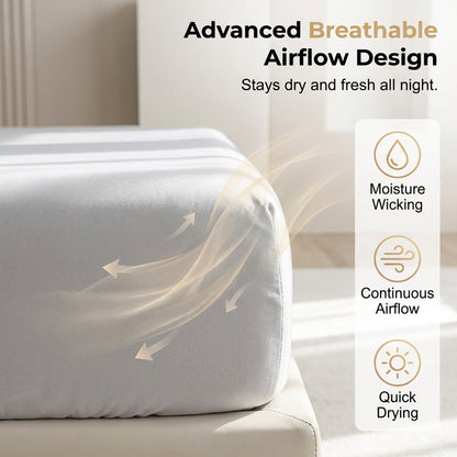 🛌 50% RABATT! ❄️Set med lakan med resår i premiumkvalitet