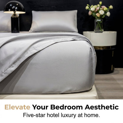 🛌 50% RABATT! ❄️Set med lakan med resår i premiumkvalitet