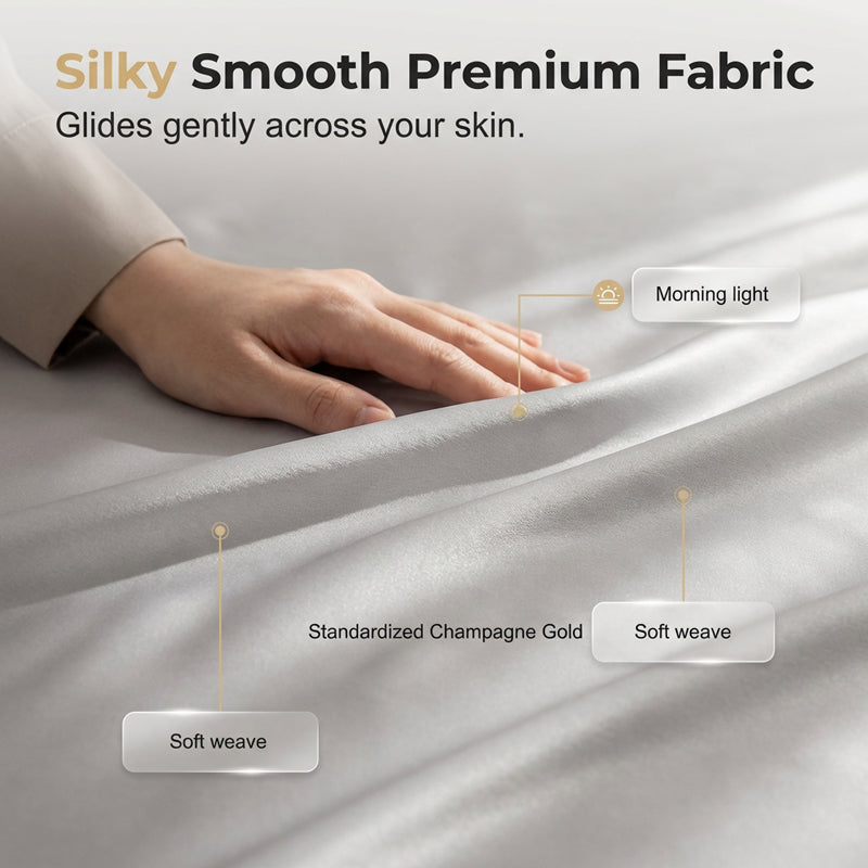 🛌 50% RABATT! ❄️Set med lakan med resår i premiumkvalitet