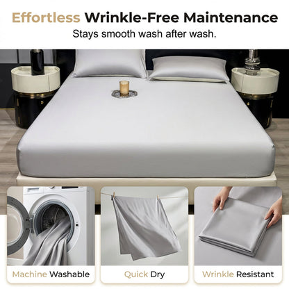 🛌 50% RABATT! ❄️Set med lakan med resår i premiumkvalitet