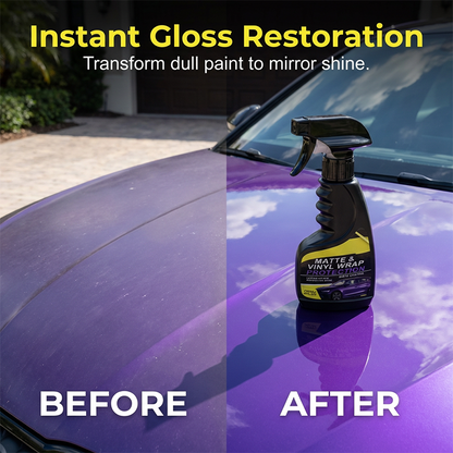 🚗 KÖP 2 FÅ 1 GRATIS! ✨ Matte & Vinyl Wrap Skyddsspray – UV-skydd, Vattenavvisande & Förlänger Livslängden På Folieringen 💧
