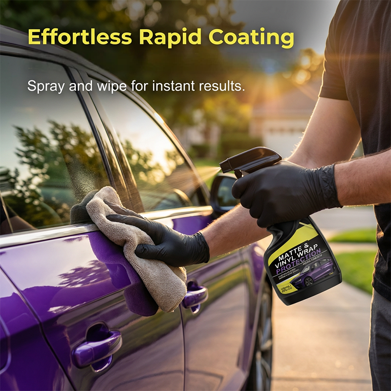 🚗 KÖP 2 FÅ 1 GRATIS! ✨ Matte & Vinyl Wrap Skyddsspray – UV-skydd, Vattenavvisande & Förlänger Livslängden På Folieringen 💧