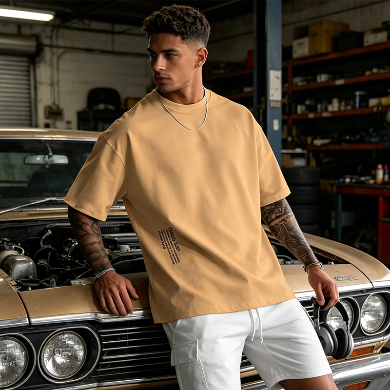 💐 50 % RABATT NU! Urban bomullsblandad t-shirt – från dag till natt 🌞🌙 【Blixtrea】