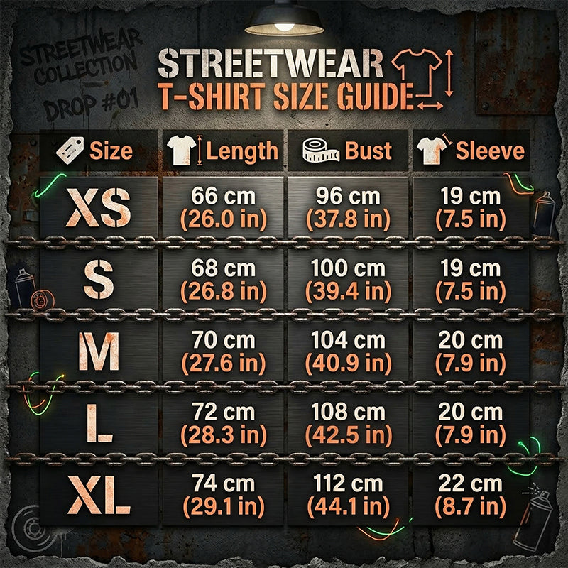 Mäns Street Style Grafisk T-shirt