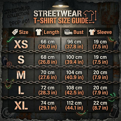 Mäns Street Style Grafisk T-shirt