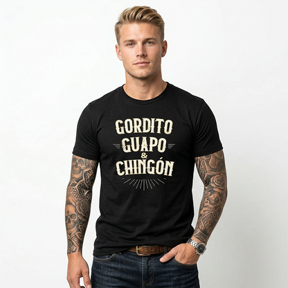 Mäns Street Style Grafisk T-shirt