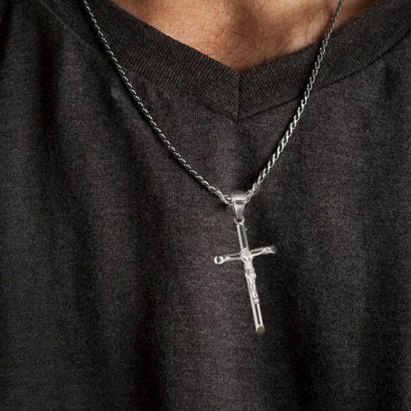 Hiphop halsband med korshänge