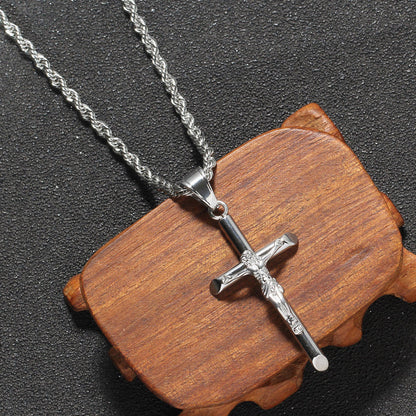 Hiphop halsband med korshänge