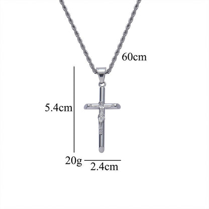 Hiphop halsband med korshänge