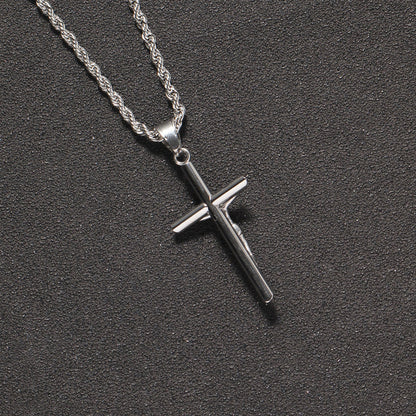 Hiphop halsband med korshänge