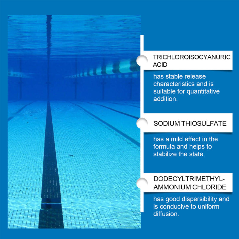 💧 Poolrensvätska – Kristallklart vatten utan besvär! ✨Farväl grönt vatten och skarpa kemikalier – varje gång rent, friskt poolvatten. 🏊‍♂️💙