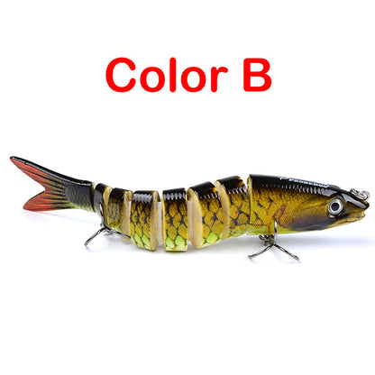 🐟 50 % RABATT UNDER BEGRÄNSAD TID! 🌊 Flerdelat bioniskt fiskedrag – realistisk simrörelse, 3D-ögon, söt- och saltvatten ✨