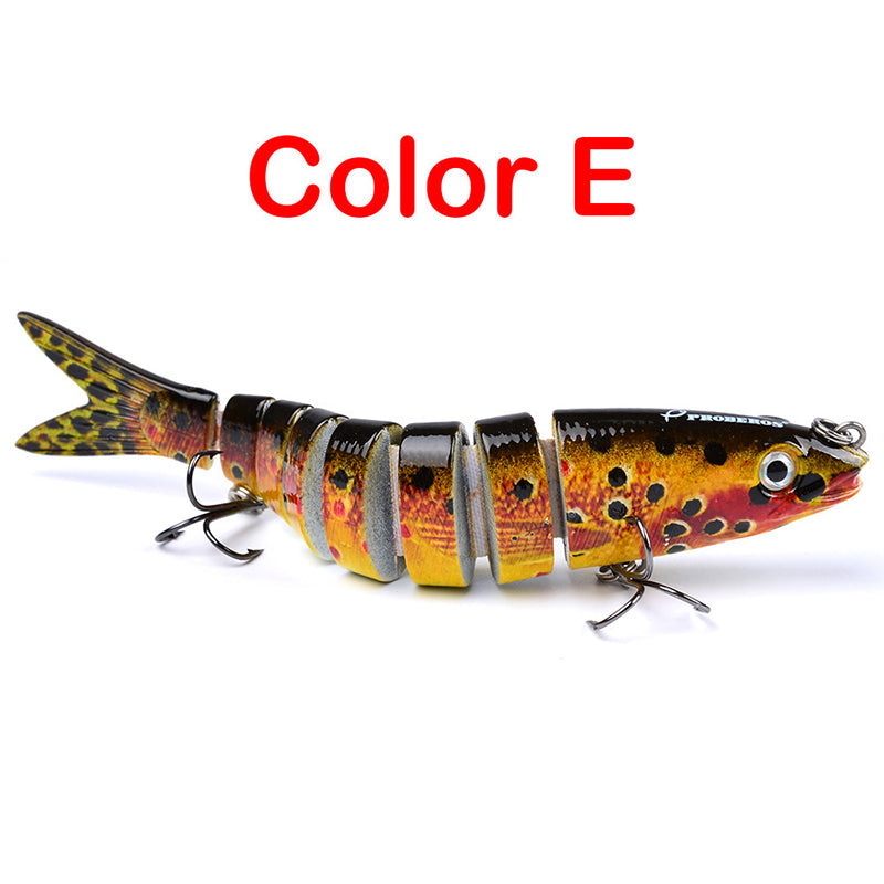 🐟 50 % RABATT UNDER BEGRÄNSAD TID! 🌊 Flerdelat bioniskt fiskedrag – realistisk simrörelse, 3D-ögon, söt- och saltvatten ✨