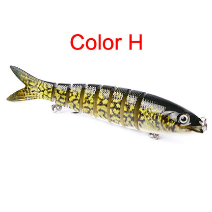 🐟 50 % RABATT UNDER BEGRÄNSAD TID! 🌊 Flerdelat bioniskt fiskedrag – realistisk simrörelse, 3D-ögon, söt- och saltvatten ✨