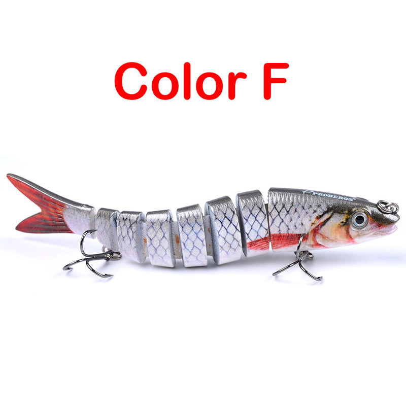 🐟 50 % RABATT UNDER BEGRÄNSAD TID! 🌊 Flerdelat bioniskt fiskedrag – realistisk simrörelse, 3D-ögon, söt- och saltvatten ✨