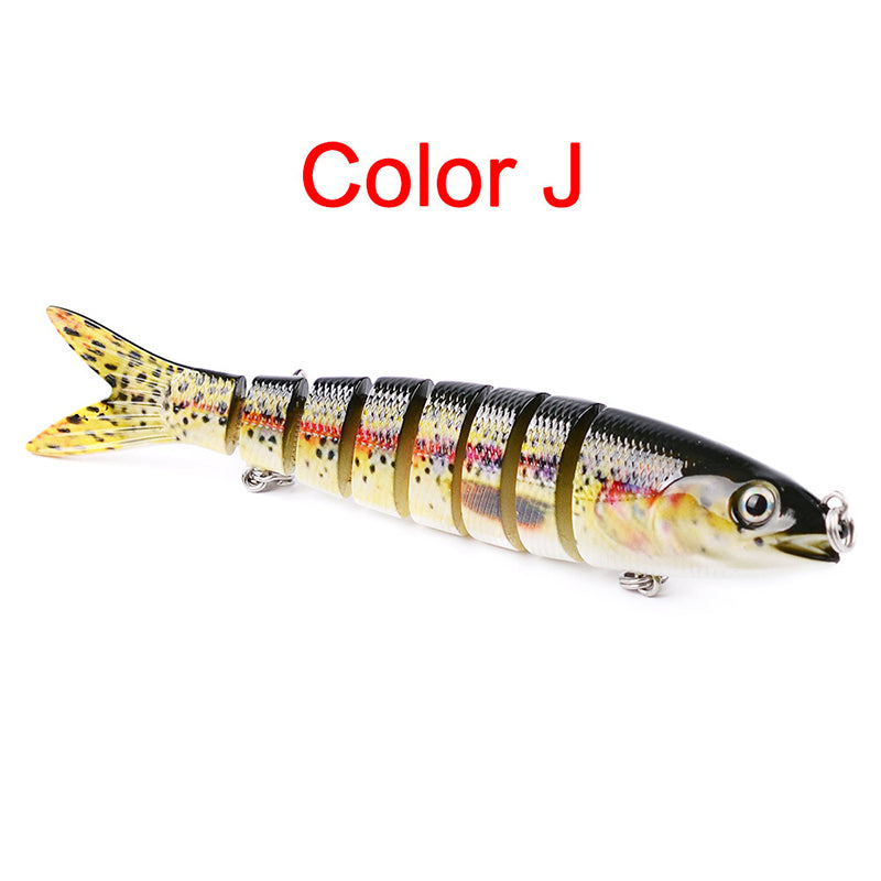 🐟 50 % RABATT UNDER BEGRÄNSAD TID! 🌊 Flerdelat bioniskt fiskedrag – realistisk simrörelse, 3D-ögon, söt- och saltvatten ✨