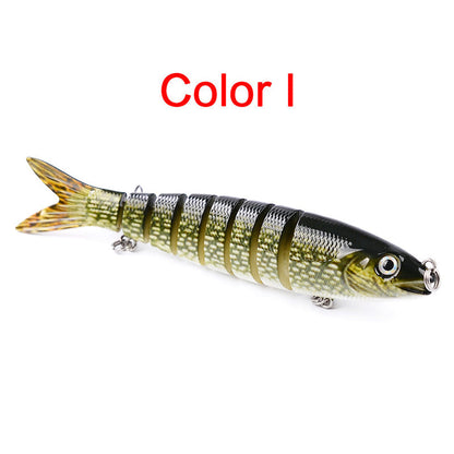 🐟 50 % RABATT UNDER BEGRÄNSAD TID! 🌊 Flerdelat bioniskt fiskedrag – realistisk simrörelse, 3D-ögon, söt- och saltvatten ✨