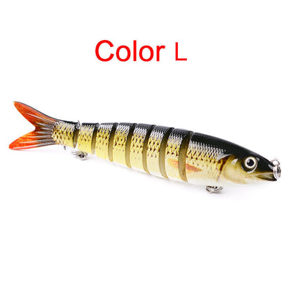 🐟 50 % RABATT UNDER BEGRÄNSAD TID! 🌊 Flerdelat bioniskt fiskedrag – realistisk simrörelse, 3D-ögon, söt- och saltvatten ✨
