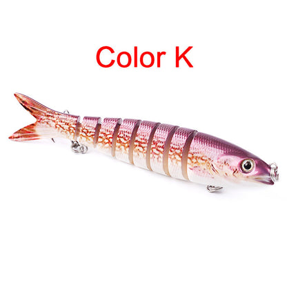 🐟 50 % RABATT UNDER BEGRÄNSAD TID! 🌊 Flerdelat bioniskt fiskedrag – realistisk simrörelse, 3D-ögon, söt- och saltvatten ✨