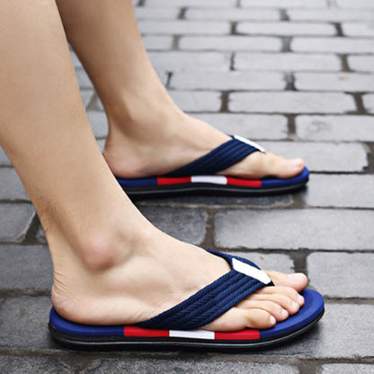 🩴 50% RABATT! 🔥 Herrars Casual Halkfria Flip-Flops – Lätt, Bekväm & Perfekt För Stranden, Poolen & Sommardagar ☀️