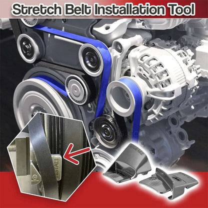 🔧 50% RABATT NU! 🔩 Serpentinrems Borttagnings- & Installationsverktyg – Aluminiumlegering, Skadar Inte Remmar – Kompakt För Garage eller Vägkant 🛠️