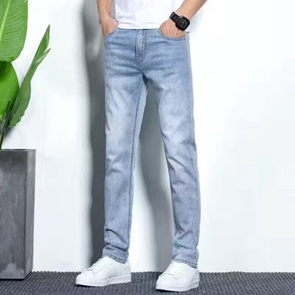 Classic Stretch Slim-Fit Jeans för män