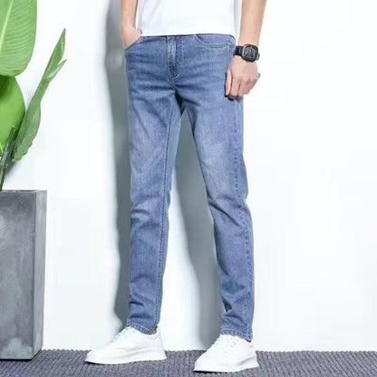 Classic Stretch Slim-Fit Jeans för män