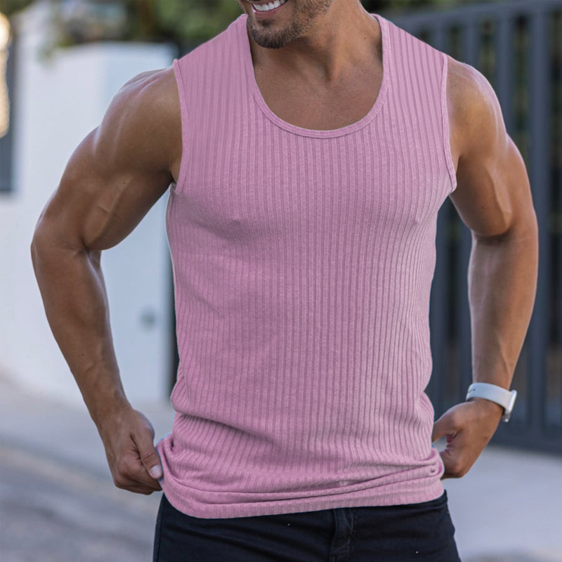 Slim tröja i knitted mesh för män