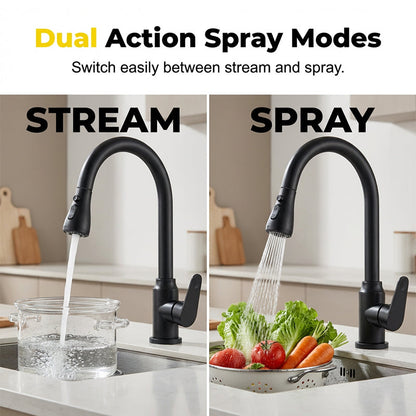 🚰 50% RABATT! 🔧 Modern Utdragbar Kökskran – Flexibel Design, Enkel Installation & Perfekt För Diskning & Vardagsbruk I Köket 🏠