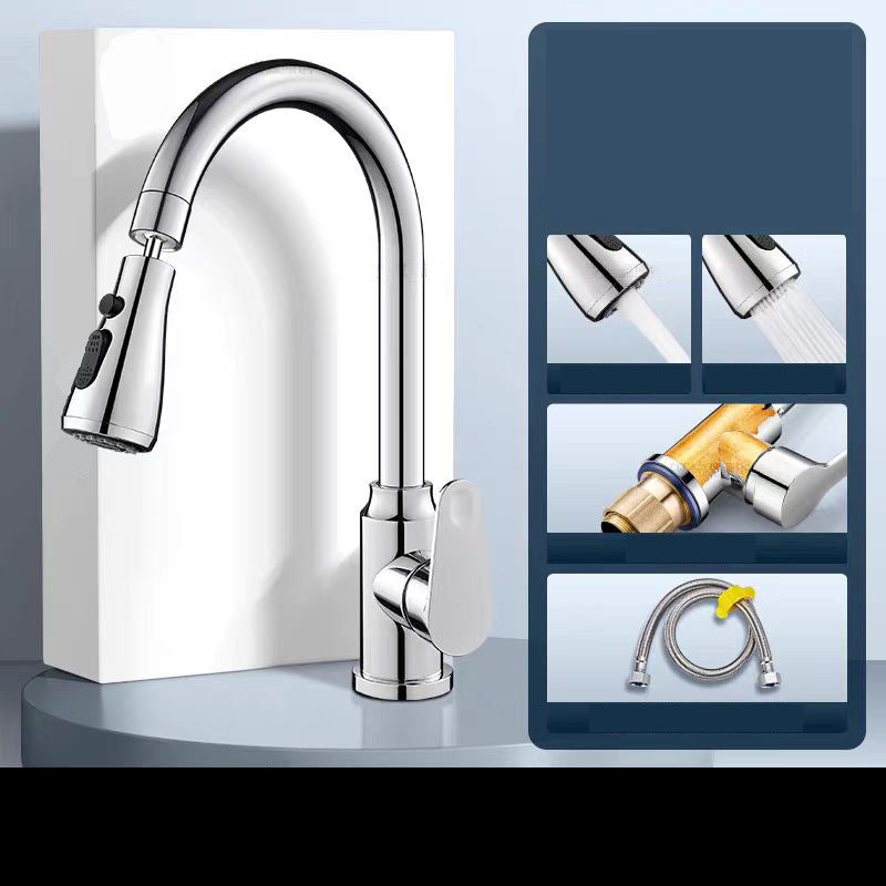 🚰 50% RABATT! 🔧 Modern Utdragbar Kökskran – Flexibel Design, Enkel Installation & Perfekt För Diskning & Vardagsbruk I Köket 🏠