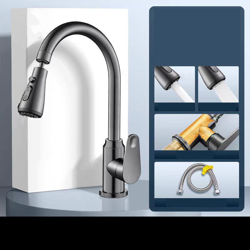 🚰 50% RABATT! 🔧 Modern Utdragbar Kökskran – Flexibel Design, Enkel Installation & Perfekt För Diskning & Vardagsbruk I Köket 🏠