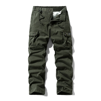 👖50% RABATT NU! 🛠️ Taktiska cargo-byxor i bomull – många fickor, förstärkta sömmar & justerbar midja 👖🪖