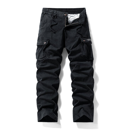 👖50% RABATT NU! 🛠️ Taktiska cargo-byxor i bomull – många fickor, förstärkta sömmar & justerbar midja 👖🪖