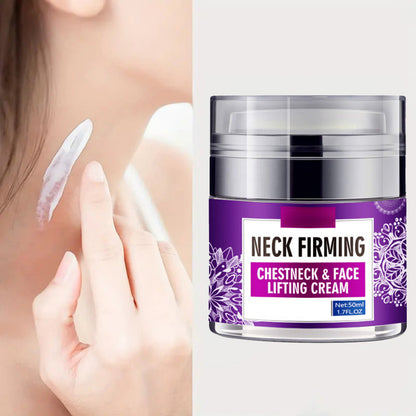 Anti-aging-kräm för halsen med uppstramande och lyftande effekt
