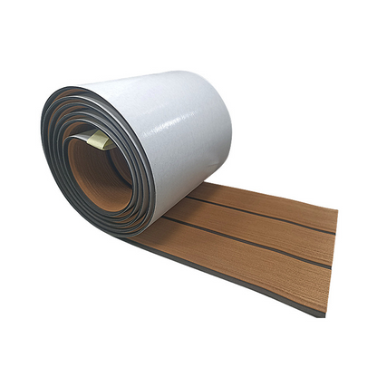 Anti-halk faux teak båt däck trim