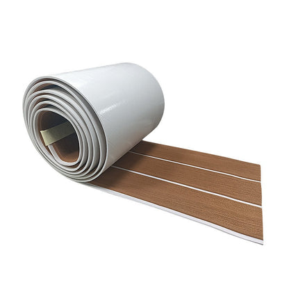 Anti-halk faux teak båt däck trim