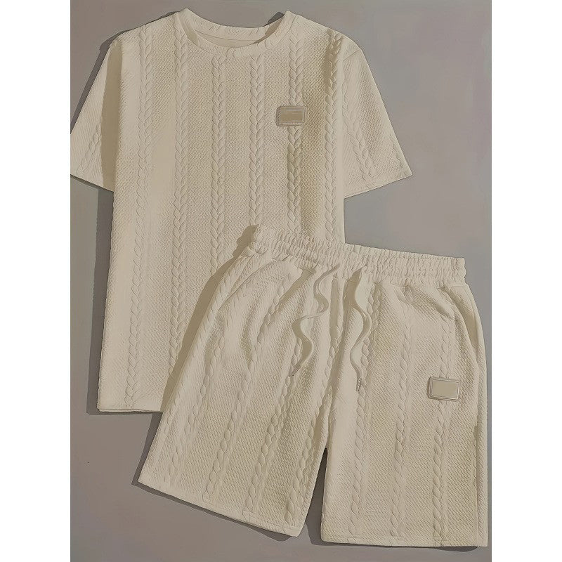 👕 50% RABATT! 🔥 Avslappnat Tvådelat Set för Herr – Ledig Passform, Mjukt Material & Perfekt För Vardag & Fritid 🏠 Gratis Frakt ✨