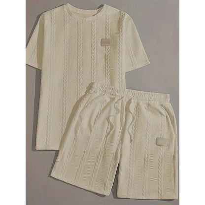 👕 50% RABATT! 🔥 Avslappnat Tvådelat Set för Herr – Ledig Passform, Mjukt Material & Perfekt För Vardag & Fritid 🏠 Gratis Frakt ✨