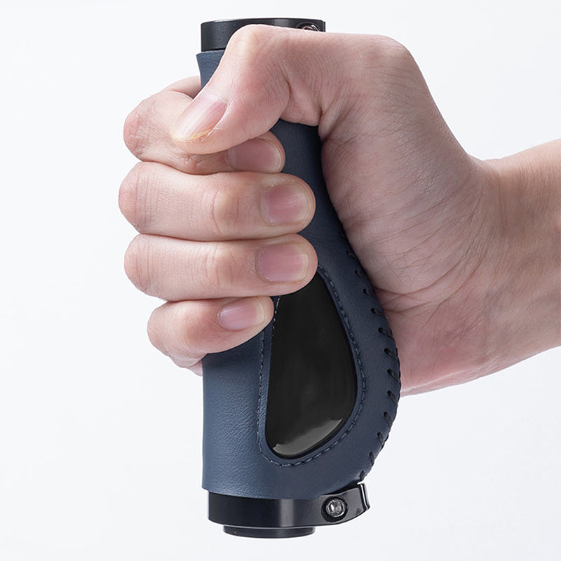 🚴 50% RABATT NU! 🖐️ Ergonomiska Cykelhandtag med Handflatesstöd – Vingdesign, Dubbellås & Stötdämpande TPR ✨