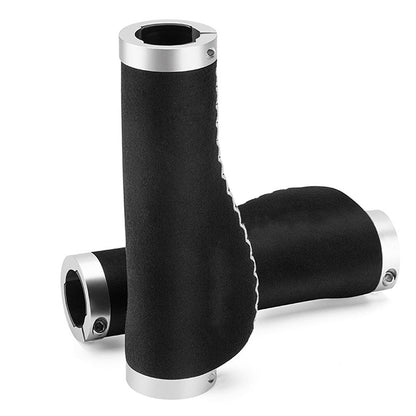 🚴 50% RABATT NU! 🖐️ Ergonomiska Cykelhandtag med Handflatesstöd – Vingdesign, Dubbellås & Stötdämpande TPR ✨
