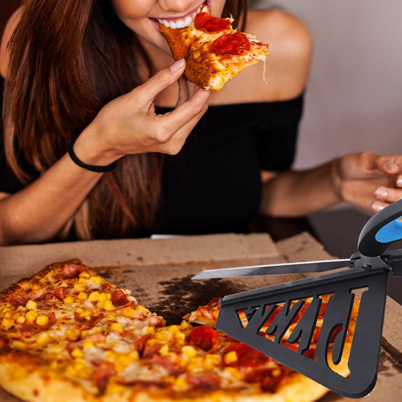 3-i-1 rostfria pizzaskärare