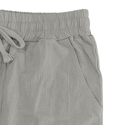👖 50% RABATT 🌿 | Fritidsbyxor i linneblandning | Lätta och luftiga