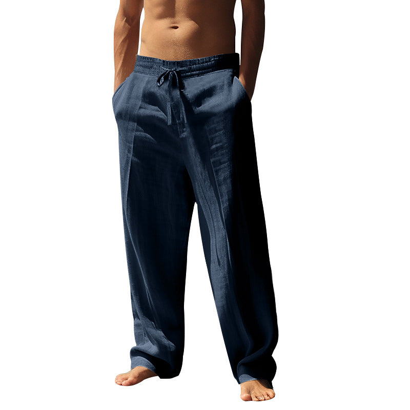 👖 50% RABATT 🌿 | Fritidsbyxor i linneblandning | Lätta och luftiga