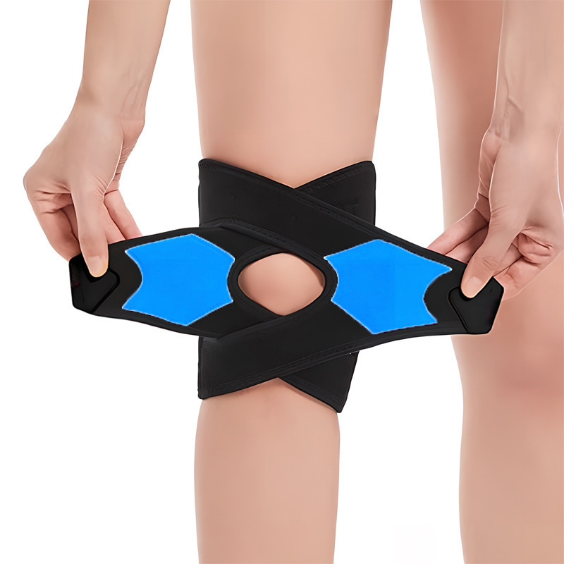Open-Patella Support Brace för löpning och sport