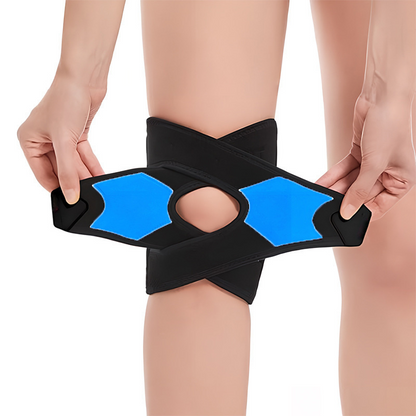 Open-Patella Support Brace för löpning och sport