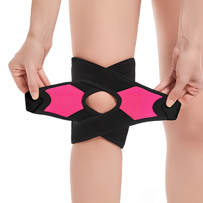 Open-Patella Support Brace för löpning och sport