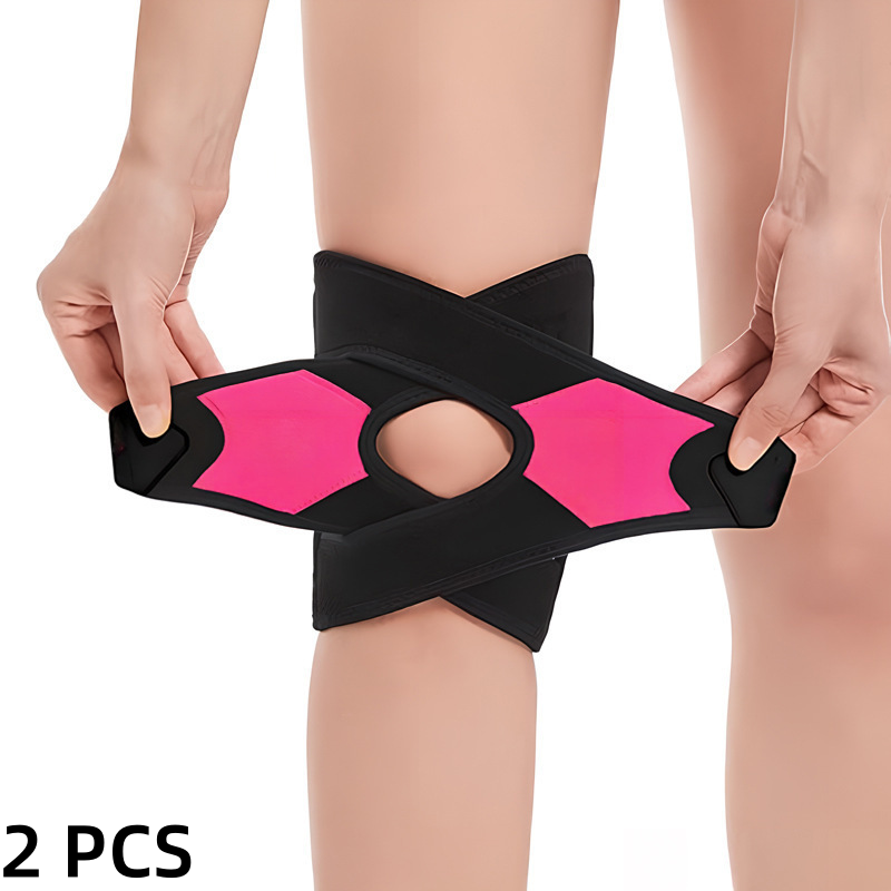 Open-Patella Support Brace för löpning och sport